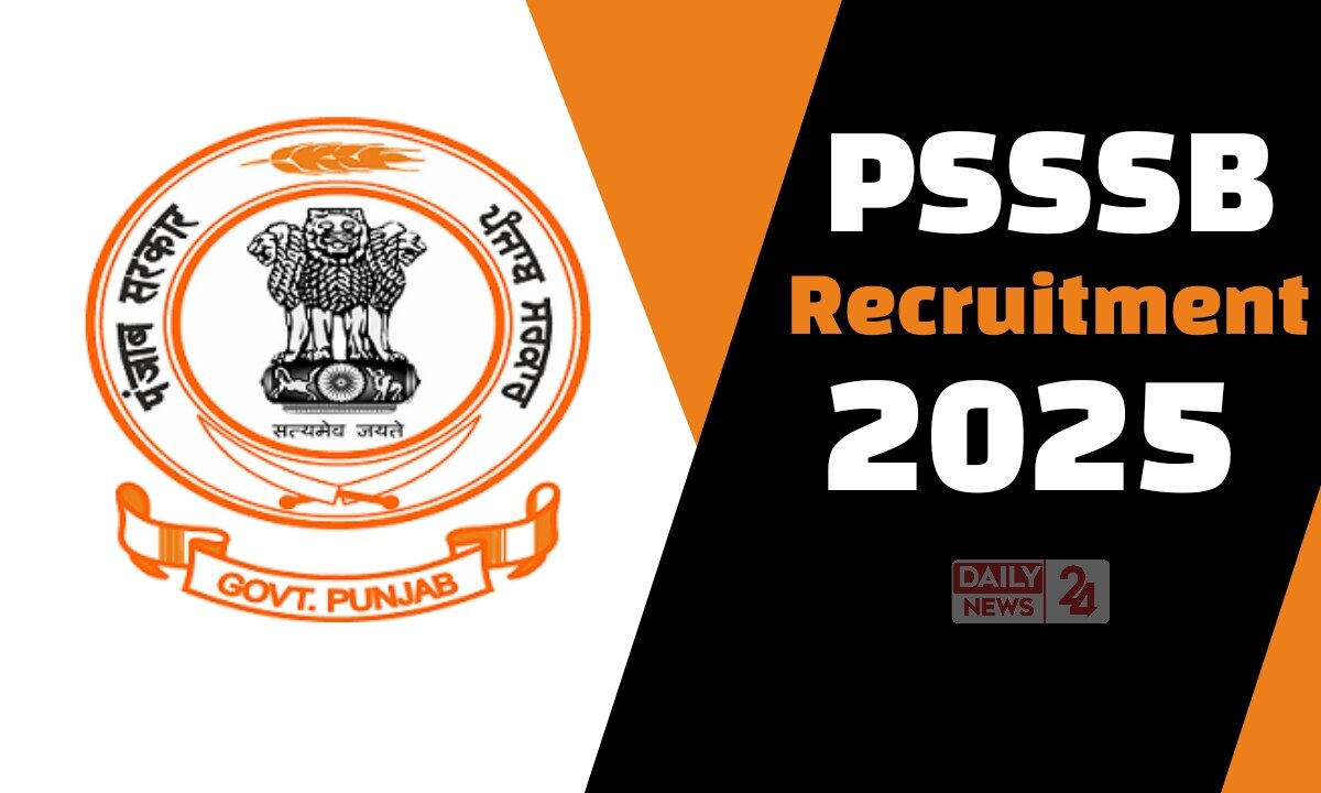 PSSSB Recruitment 2025