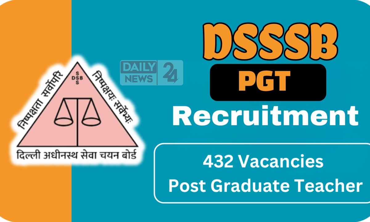 DSSSB PGT Recruitment