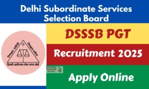 DSSSB PGT Recruitment: शिक्षा क्षेत्र में करियर बनाने का सुनहरा मौका, तुरंत करें अप्लाई