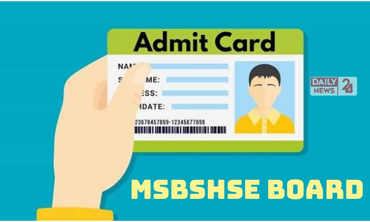 MSBSHSE Admit Card Released 