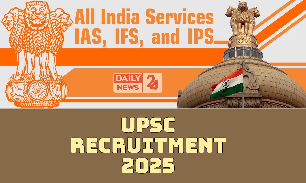 UPSC CSE Recruitment 2025