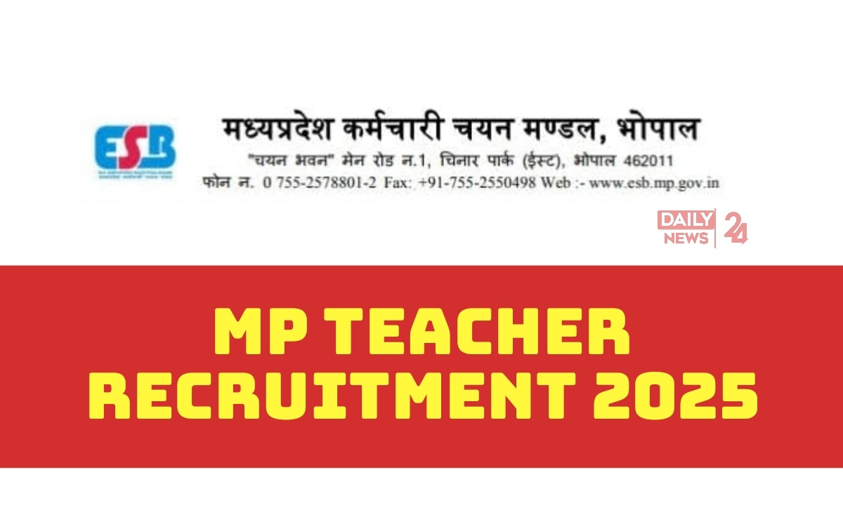 MPESB Recruitment 2025