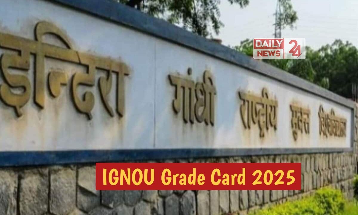 IGNOU Grade Card 2025