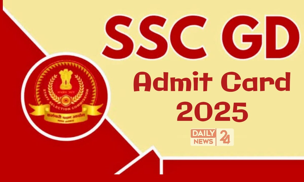 SSC GD 2025 Admit Card and City Slip 