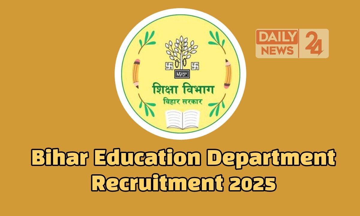 Bihar Education Department Recruitment 2025 