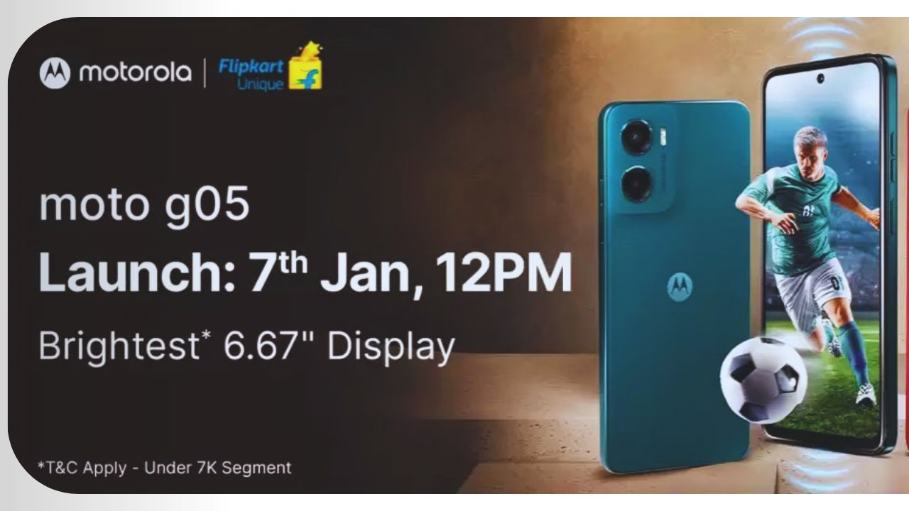 Moto G05 Launch Date 