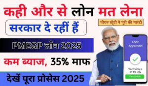 PMEGP Loan Yojana के जरिए आधार कार्ड से पाएं 50 लाख तक का लोन और सरकार से 35% सब्सिडी! जानें कैसे