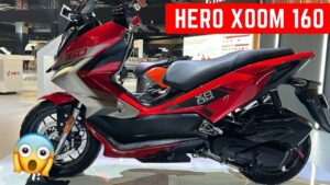 160cc पावरफुल इंजन और स्पोर्ट बाइक जैसी Look के साथ, आ रही Hero Xoom 160 स्कूटर जानिए कीमत