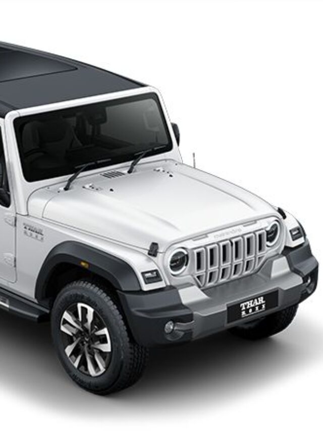 Mahindra Thar Roxx white