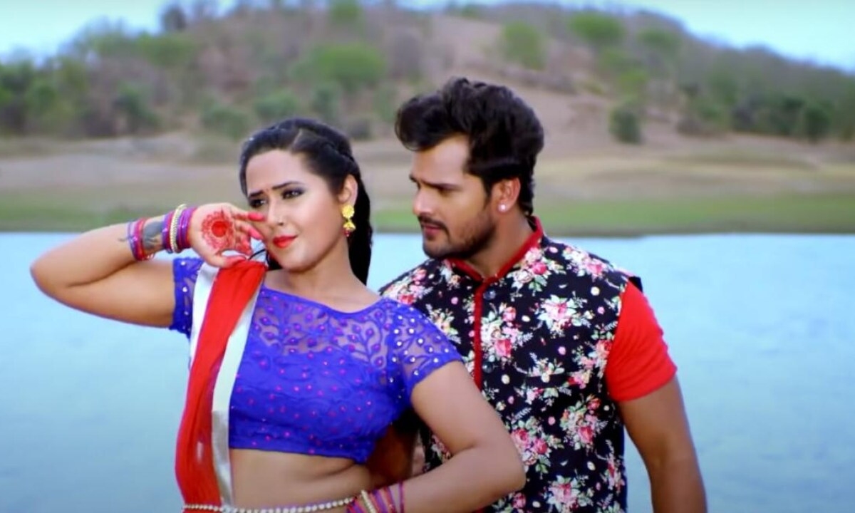 Khesari Laal Yadav aur Kajal Raghwani के गाने ने मचाया धमाल, ‘बलमुआ हो तोहरा से प्यार हो गईल’