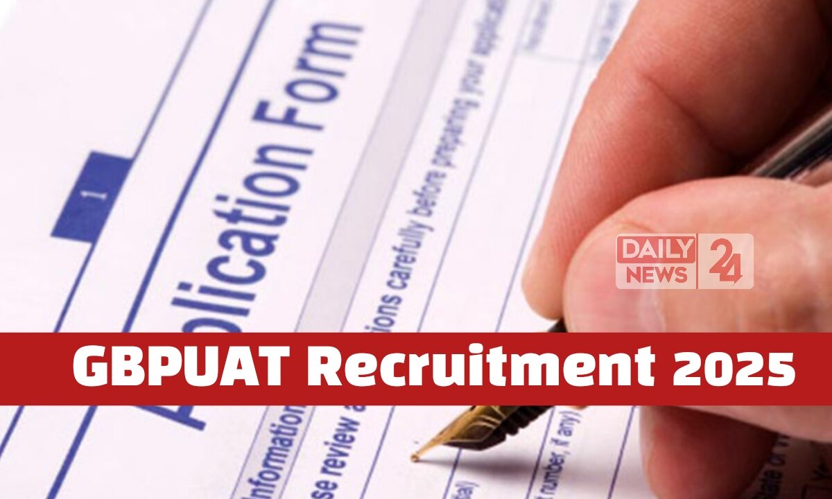 GBPUAT Recruitment 2025