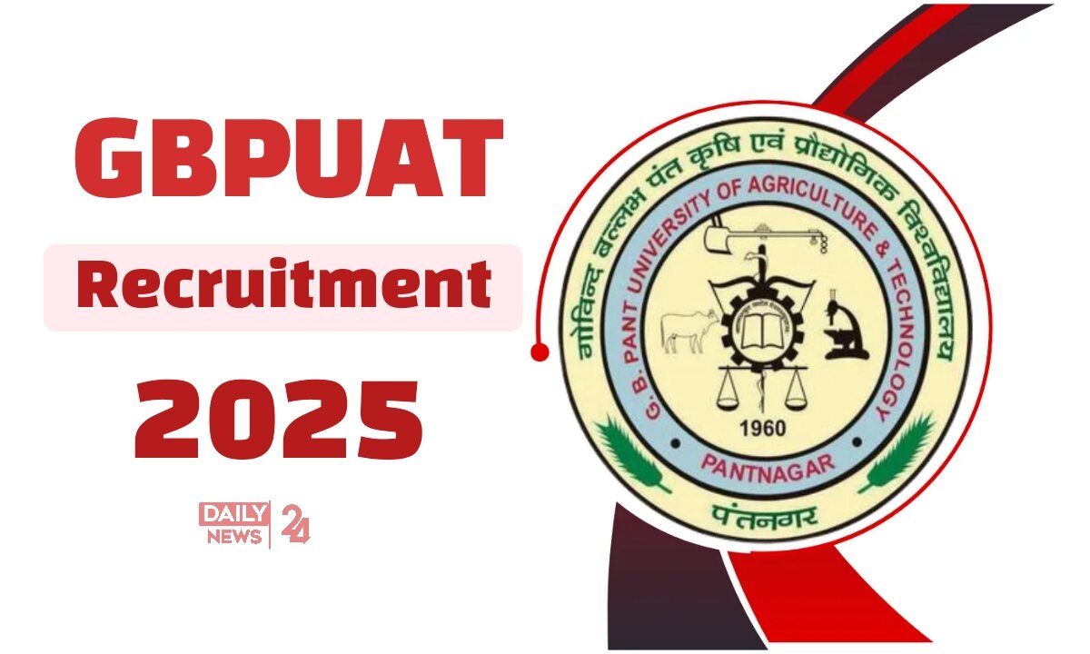 GBPUAT Recruitment 2025