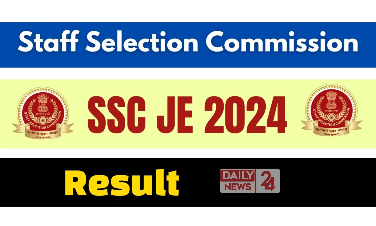 SSC JE Result 2024