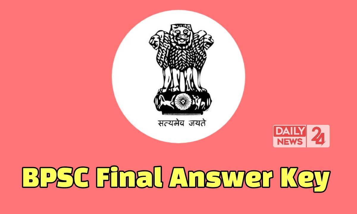 BPSC AE Final Answer Key 