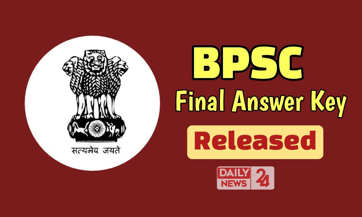 BPSC AE Final Answer Key 