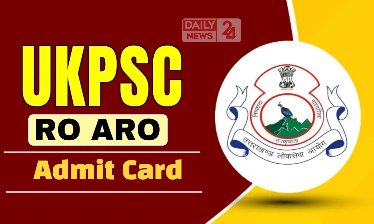 UKPSC RO/ARO Admit Card