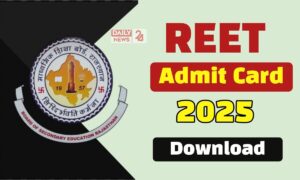 REET Admit Card 2025