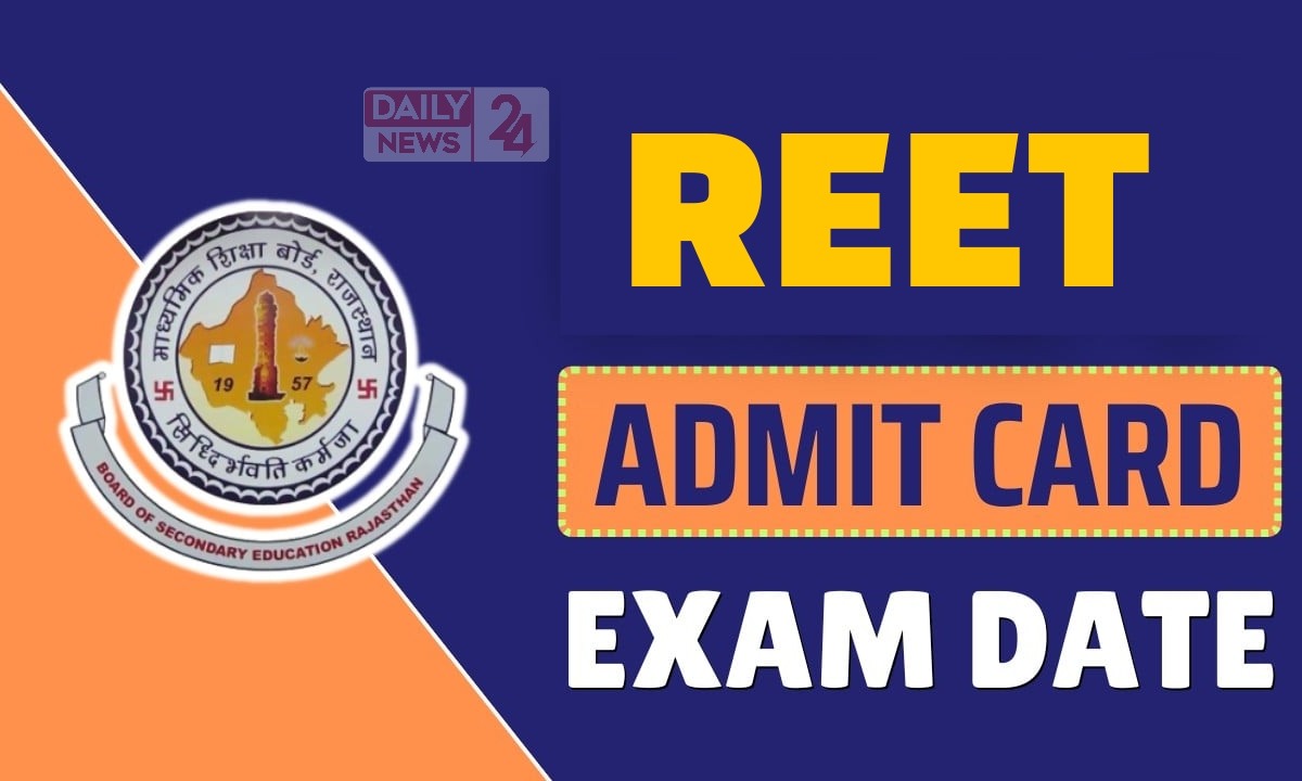 REET Admit Card 2025