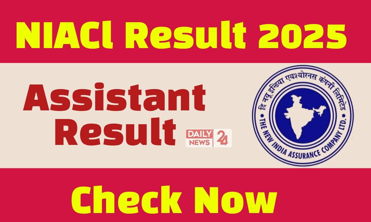 NIACl Assistant Result 2025