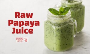 Raw Papaya Juice