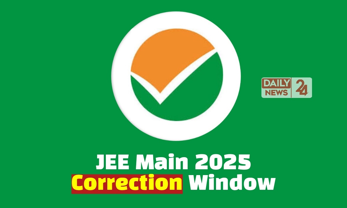 JEE Main 2025 Correction Window 