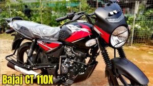 सस्ते कीमत मे तगड़ा इंजन और शानदार माइलेज के साथ लॉन्च हुआ Bajaj CT 110X, देखिए