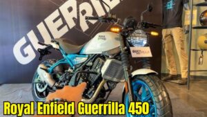 धाकड़ इंजन और खतरनाक फीचर्स के साथ आया Royal Enfield Guerrilla 450, देखे क़ीमत