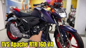 Pulsar के ऊपर पहाड़ बनकर गिरा TVS का Apache RTR 160 V4, देखे फीचर्स