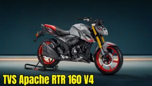 जबरदस्त क्वालिटी का लुक और धांसू परफॉर्मेंस के साथ आज ही खरीदें TVS Apache RTR 160 V4