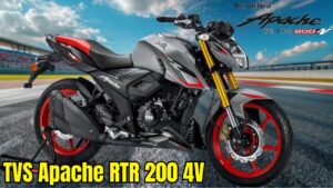 पावरफुल इंजन और लग्जरी क्वालिटी के फीचर्स के साथ आ गया TVS Apache RTR 200 4V