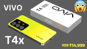 मात्र ₹14,999 के कीमत पर आ रही, 6000mAh बैटरी और 150MP कैमरा वाली Vivo T4x 5G स्मार्टफोन