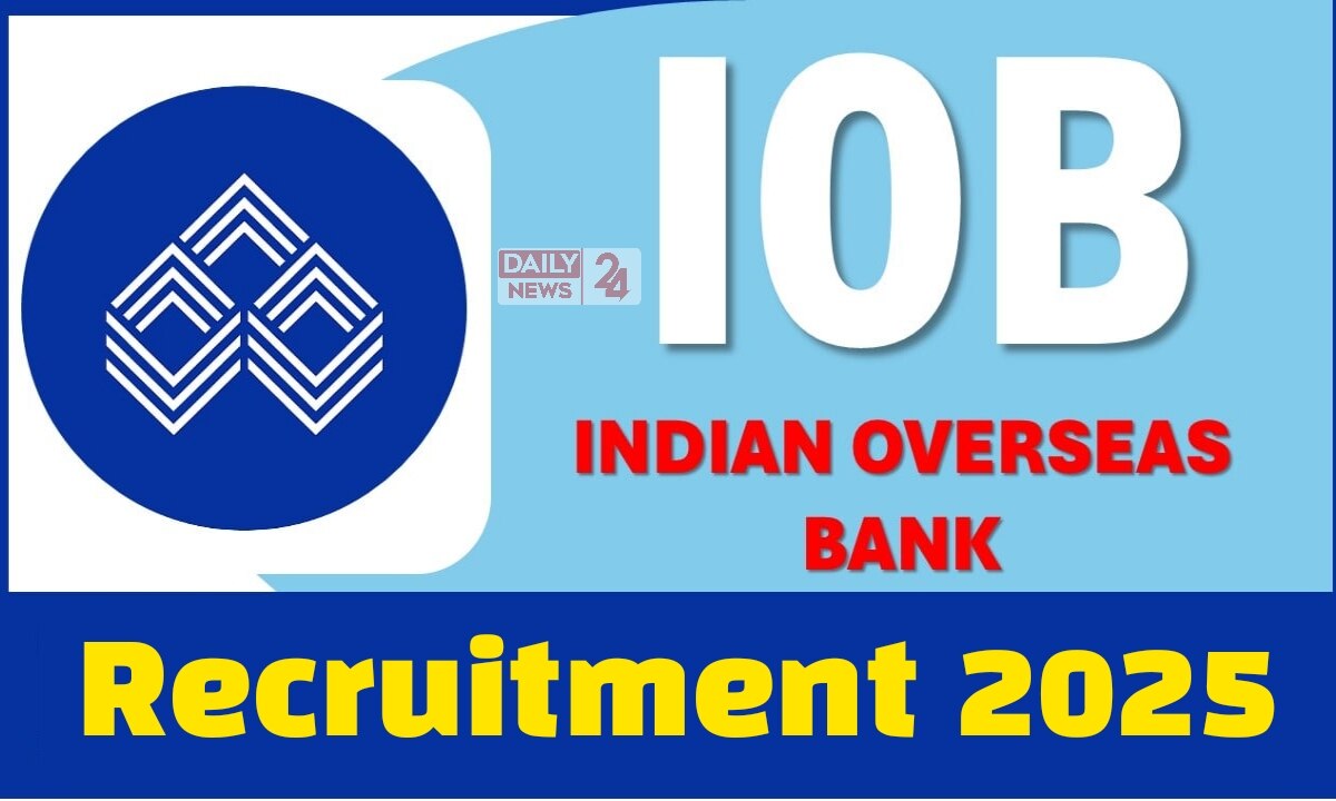 IOB Recruitment 2025