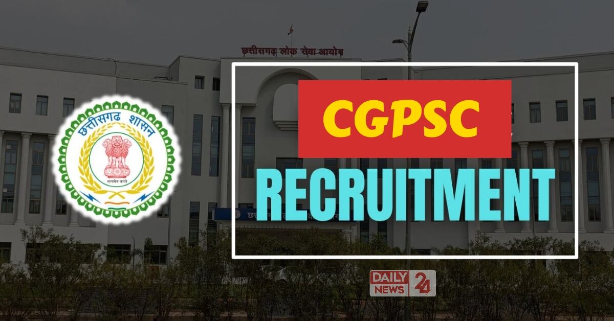 CGPSC Recruitment 2025