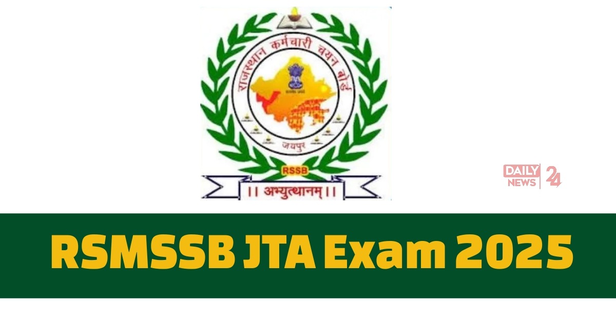 RSMSSB JTA Exam 2025