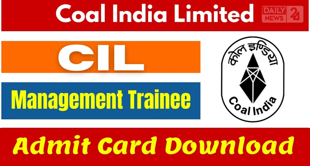 CIL India Admit Card 