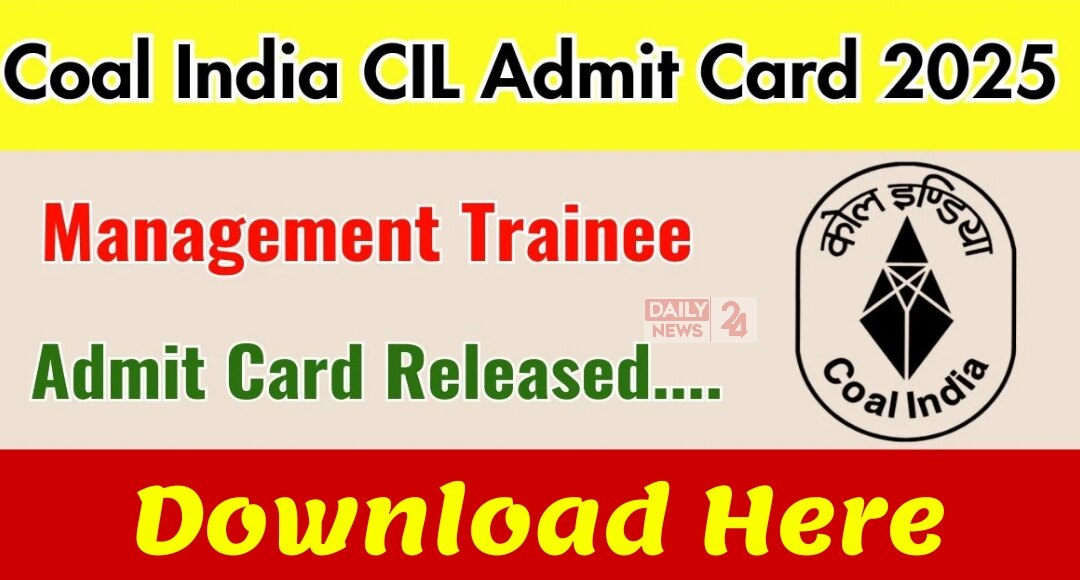 CIL India Admit Card