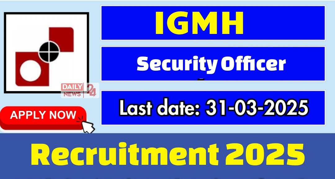 IGMH Recruitment 2025