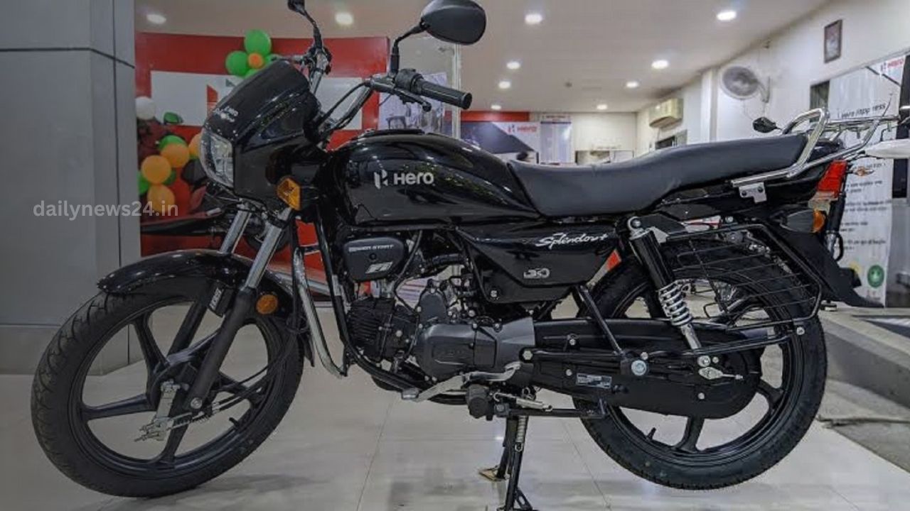 Hero Splendor Plus XTEC Disc Engine 