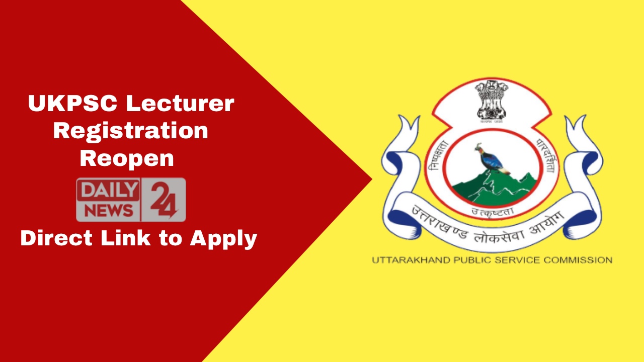 UKPSC Lecturer Recruitment