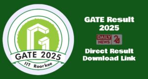 GATE Result 2025 Declared, यहाँ से चेक करें अपना रिज़ल्ट