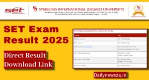 SET Exam Result 2025 यहाँ से देखिए कब आएगा परीक्षा का रिज़ल्ट