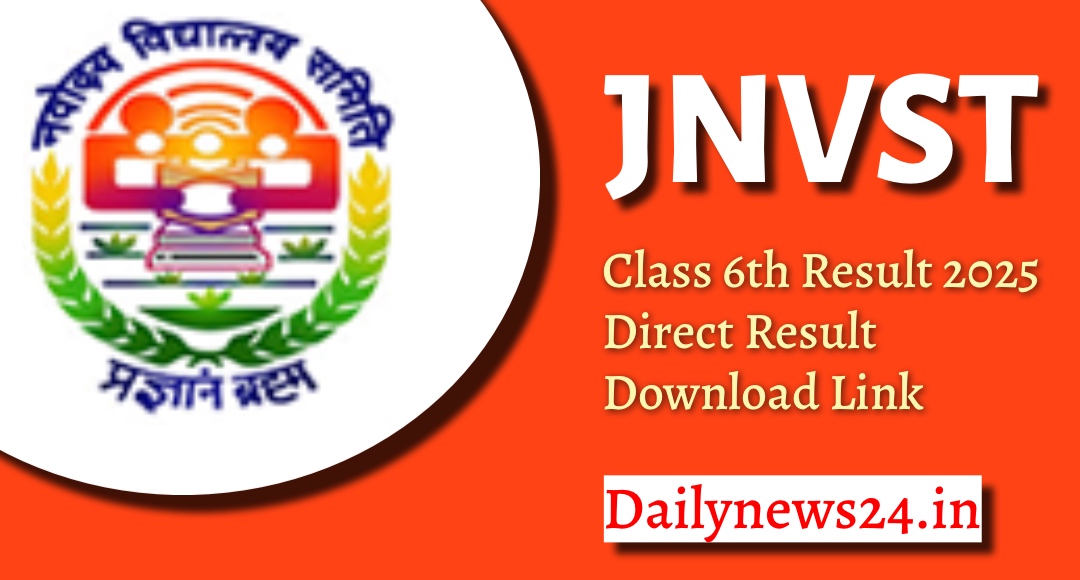 JNVST Class 6th Result