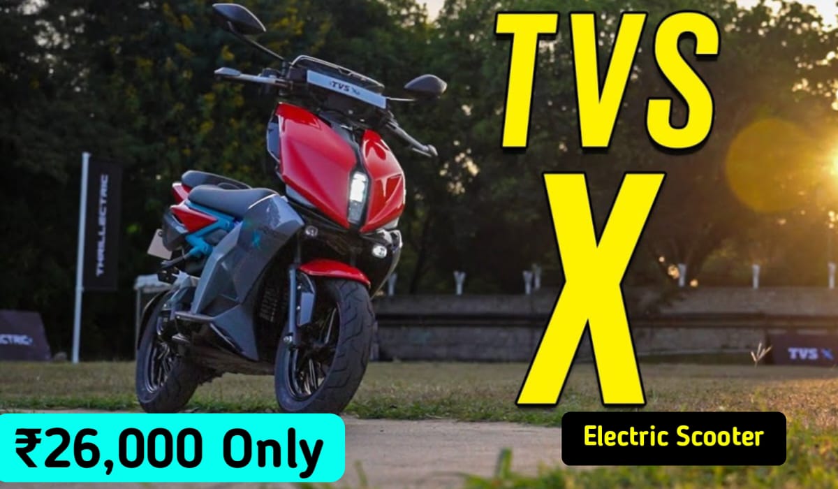 TVS X Electric Scooter