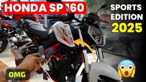 पावरफुल इंजन और भौकाली Look के साथ, 2025 मॉडल New Honda SP 160 स्पोर्ट बाइक हुई लॉन्च