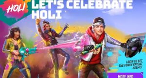 Free Fire Max होली स्पेशल ऑफर: फ्री में लें Pigment Holi Splash स्किन और भारी छूट पर शानदार आइटम्स