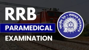 RRB Paramedical Exam Date 2025