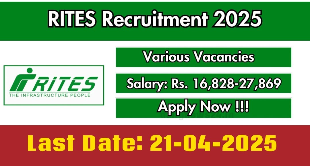 RITES Recruitment 2025