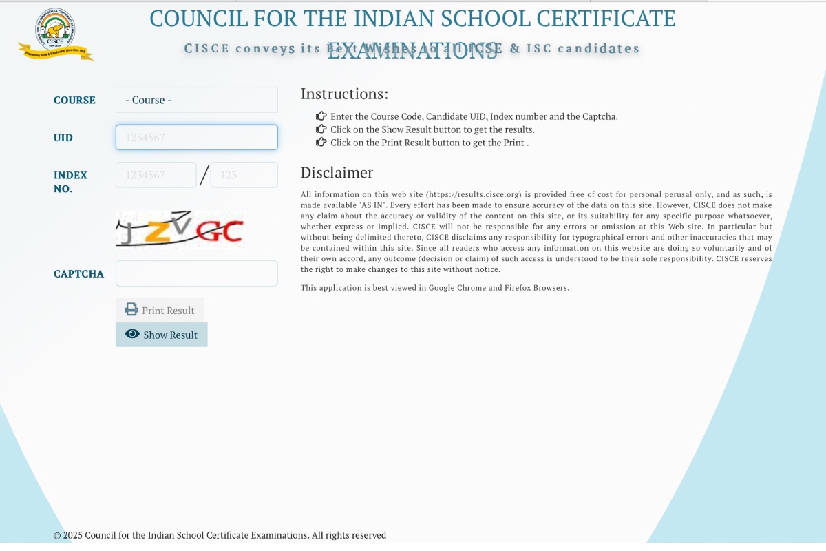 ICSE Board Result