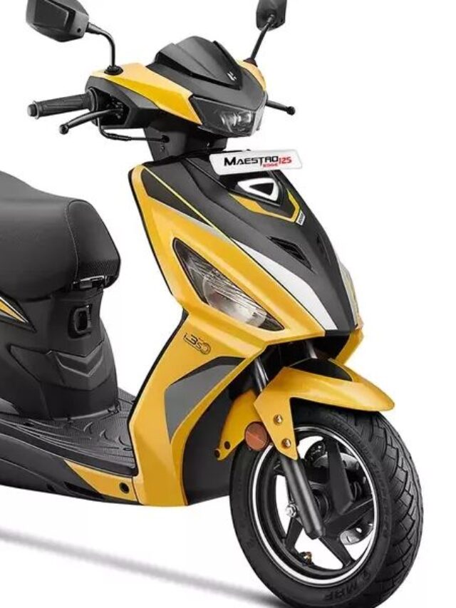 2021 Hero Maestro Edge_ Drum Brake and Disc Brake Prismatic Connected Variants Compared