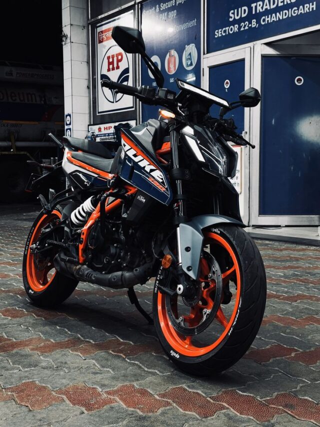 Ktm Duke 390 Gen 3 Blue